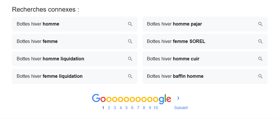 Recherches connexes